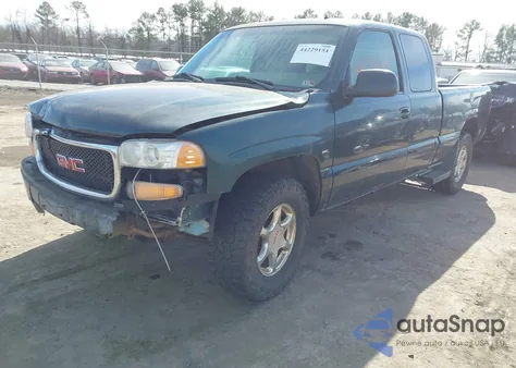 2001 GMC Sierra 1500 C3 z USA, uszkodzony, nr VIN 2GTEK69U611322012